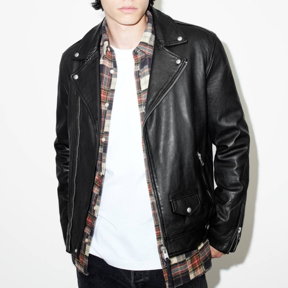 Allsaints Milo Leather Jacket